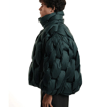 Herren Pufferjacke – Oversized Winterjacke für Kalte Tage
