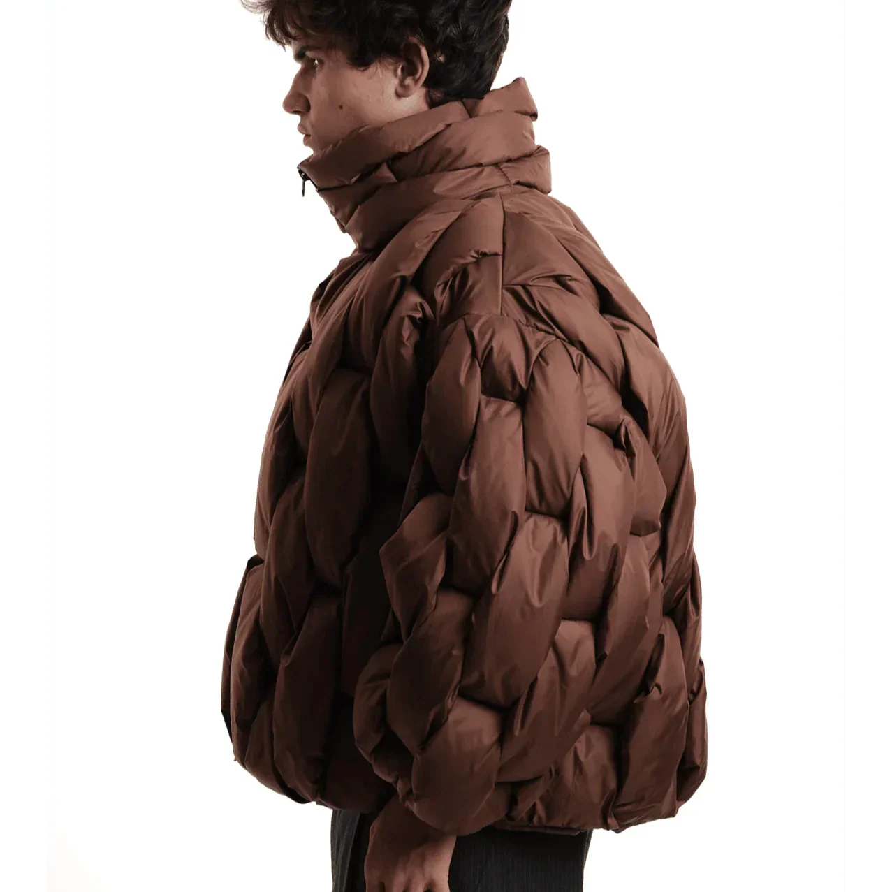 Herren Pufferjacke – Oversized Winterjacke für Kalte Tage