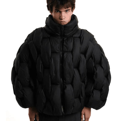 Herren Pufferjacke – Oversized Winterjacke für Kalte Tage