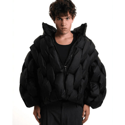 Herren Pufferjacke – Oversized Winterjacke für Kalte Tage