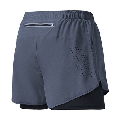 Pantaloncini Running Uomo 2 in 1 | Tasca Telefono e Coulisse