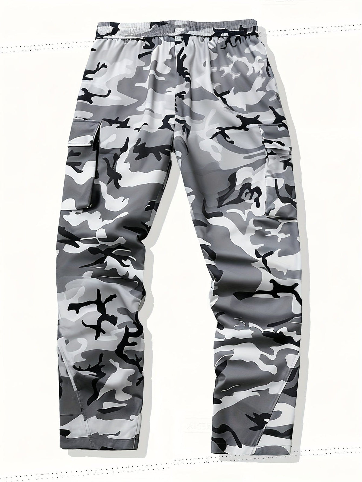 Jogger Cargo Uomo Camouflage | Coulisse Regolabile e Tasche Laterali