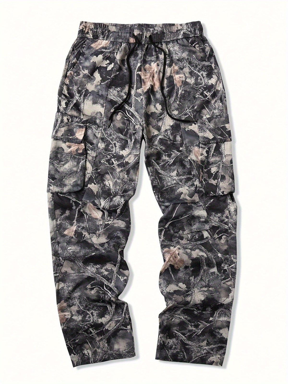 Jogger Cargo Uomo Camouflage | Coulisse Regolabile e Tasche Laterali