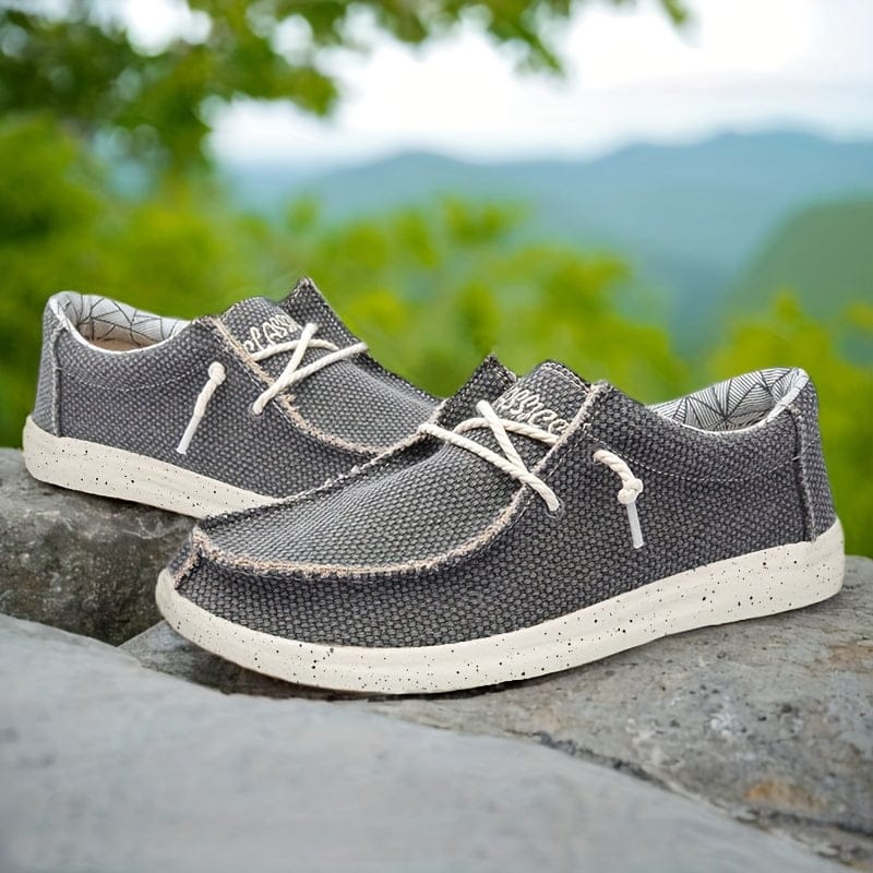 Scarpe in Tela Uomo con Lacci | Leggere, Traspiranti e Flessibili