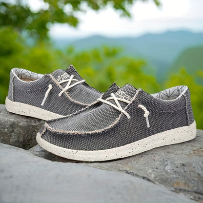 Scarpe in Tela Uomo con Lacci | Leggere, Traspiranti e Flessibili