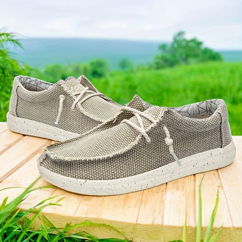 Scarpe in Tela Uomo con Lacci | Leggere, Traspiranti e Flessibili