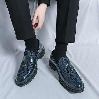 Mocassini Formali da Uomo Slip-On con Nappine