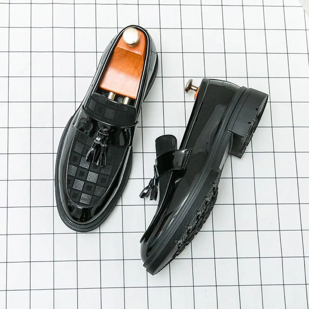 Mocassini Formali da Uomo Slip-On con Nappine