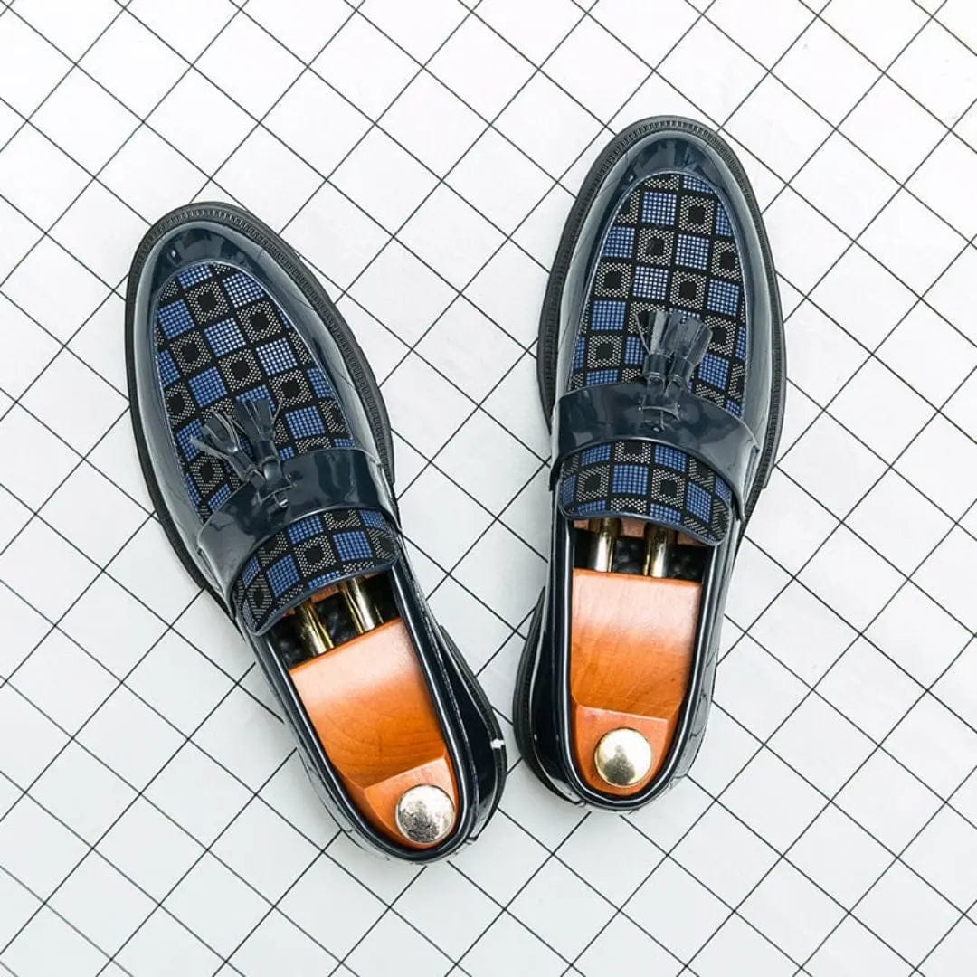 Mocassini Formali da Uomo Slip-On con Nappine
