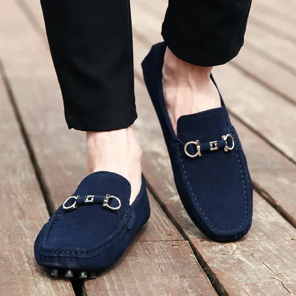 Mocassini da Guida Uomo | Slip-On, Suola Flessibile e Imbottita