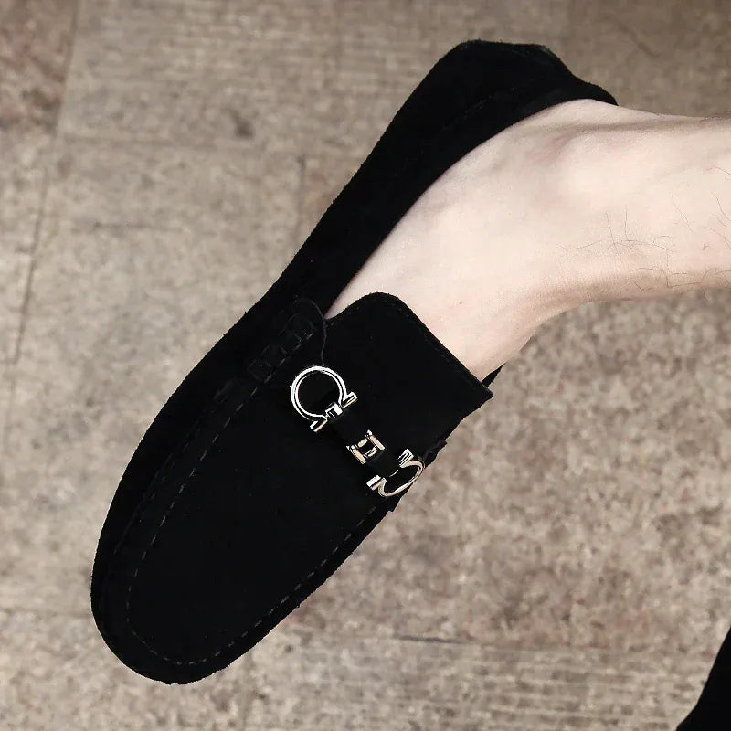 Mocassini da Guida Uomo | Slip-On, Suola Flessibile e Imbottita