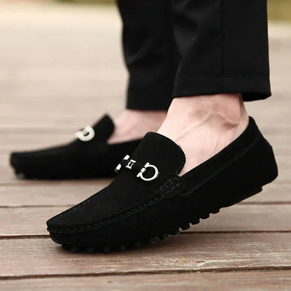 Mocassini da Guida Uomo | Slip-On, Suola Flessibile e Imbottita