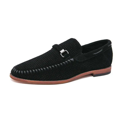 Mocassini Traforati da Uomo Slip-On Business Casual