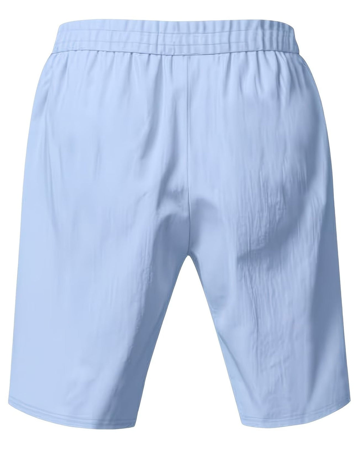 Sky Blue Men's Casual Summer Shorts Soft Lightweight — Lino Conti