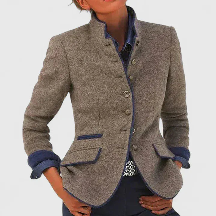 Alina | Cardigan donna con bottoni formale per ufficio