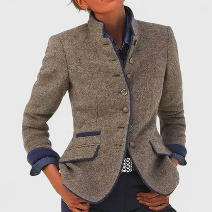 Alina | Cardigan donna con bottoni formale per ufficio