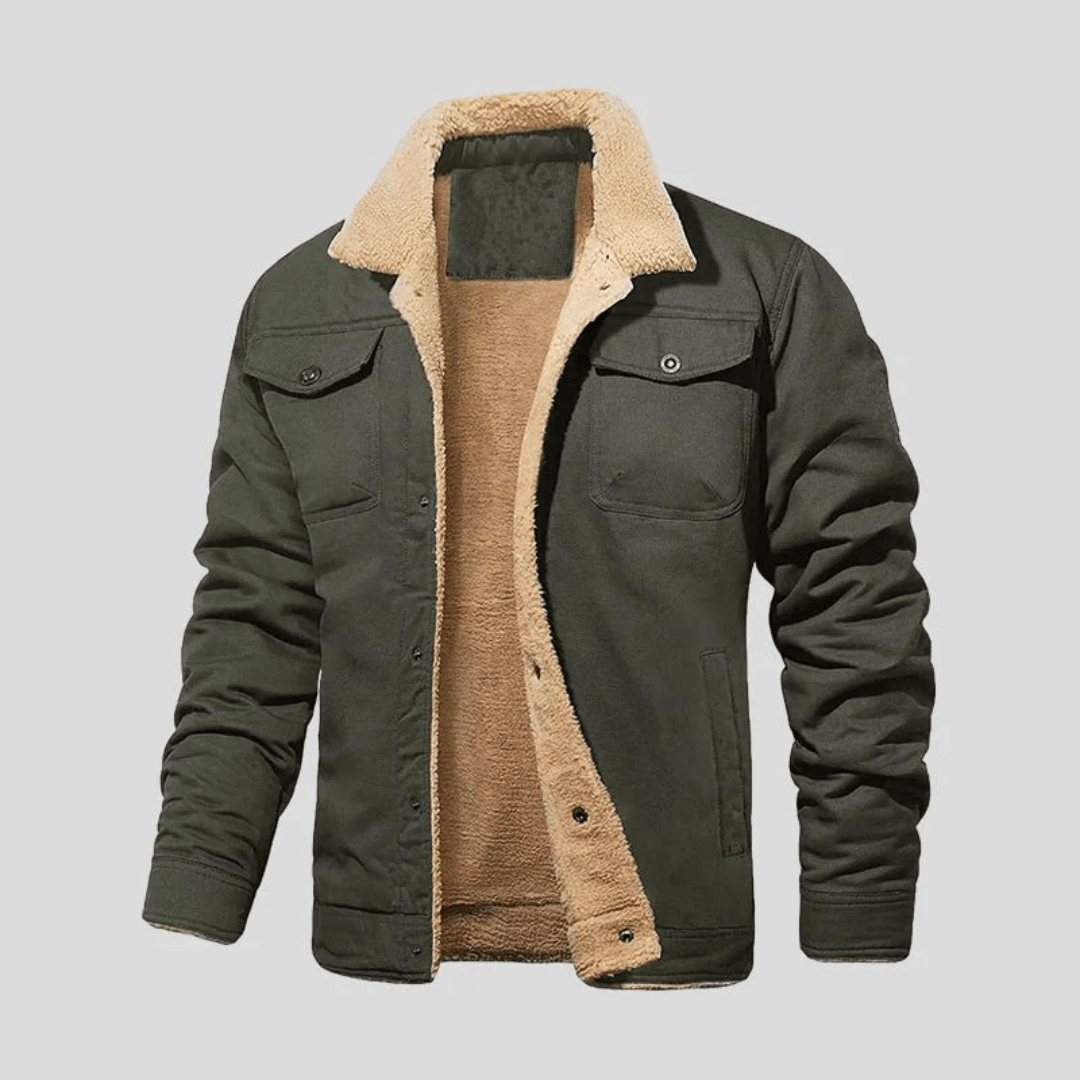Giacca Uomo Invernale e Autunnale Slim Fit Minimalista