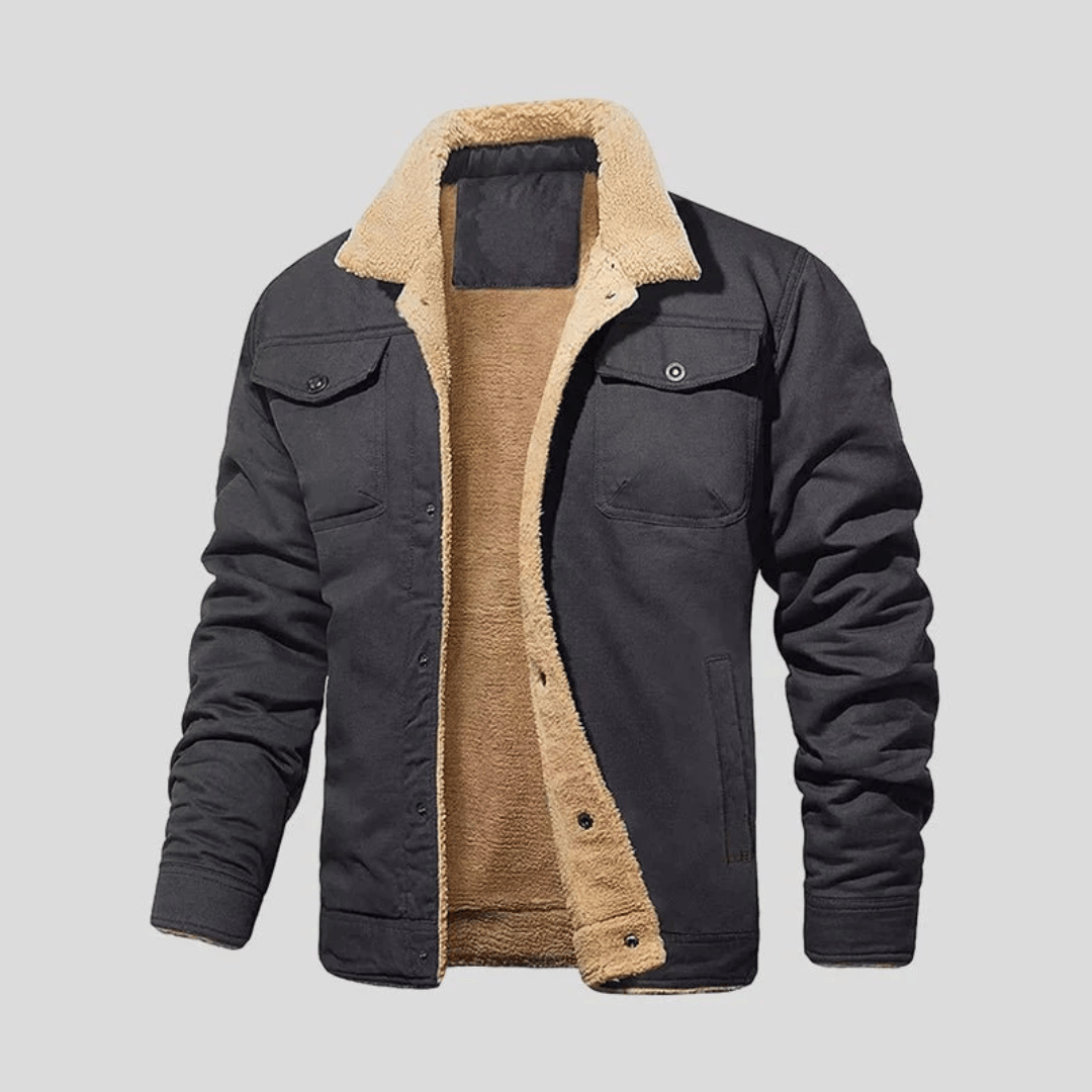 Giacca Uomo Invernale e Autunnale Slim Fit Minimalista