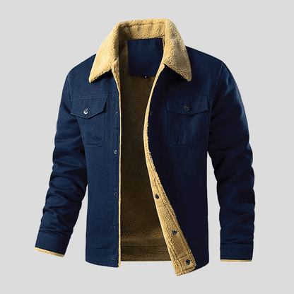 Giacca Uomo Invernale e Autunnale Slim Fit Minimalista