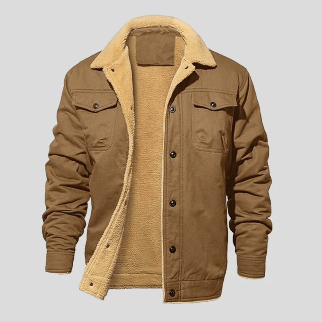 Giacca Uomo Invernale e Autunnale Slim Fit Minimalista
