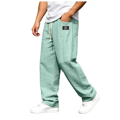 Pantaloni Uomo Marco per il Tempo Libero | Gamba Dritta e Vita Elastica