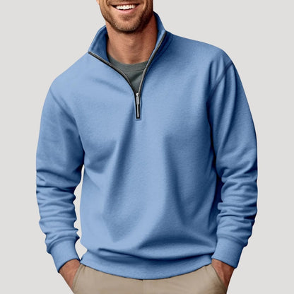 Maglione Classico Uomo Philipp con Zip a Quarto | Da Ufficio