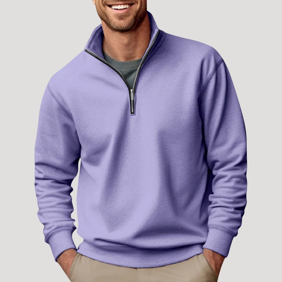 Maglione Classico Uomo Philipp con Zip a Quarto | Da Ufficio