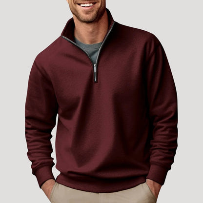 Maglione Classico Uomo Philipp con Zip a Quarto | Da Ufficio