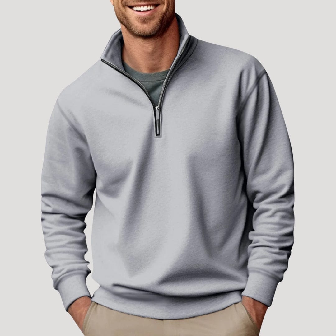 Maglione Classico Uomo Philipp con Zip a Quarto | Da Ufficio