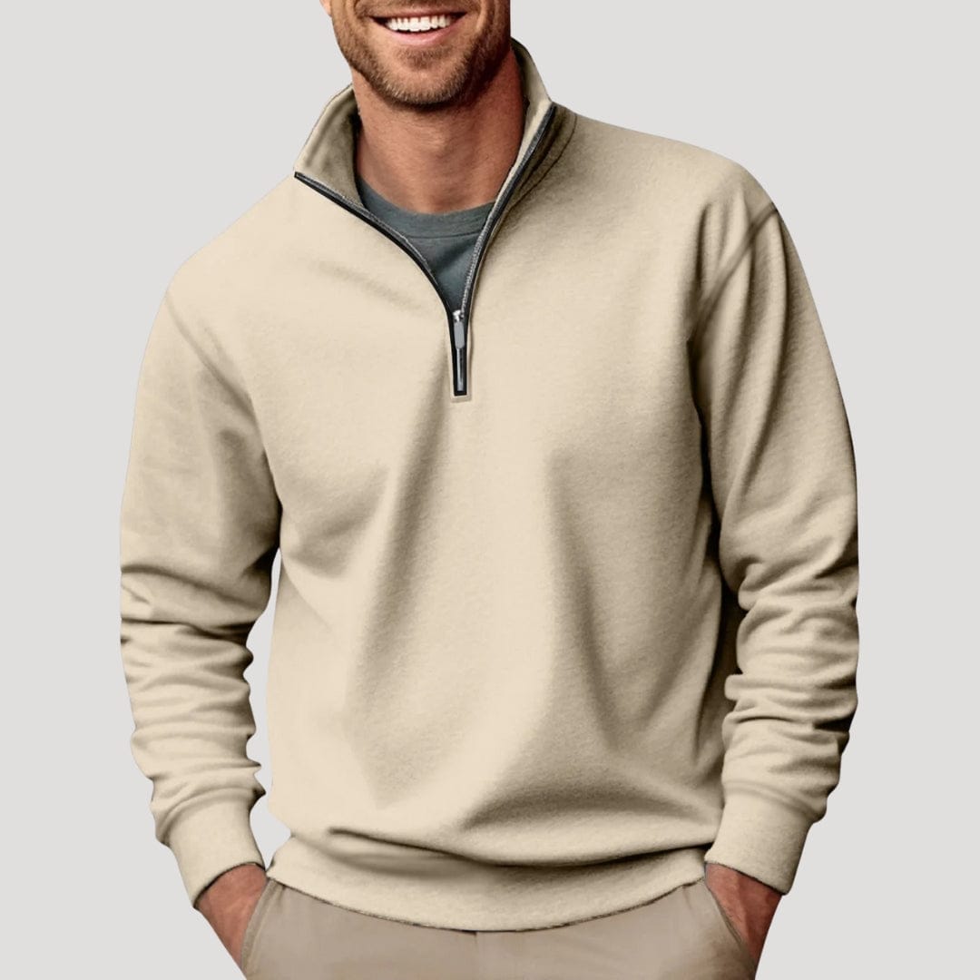 Maglione Classico Uomo Philipp con Zip a Quarto | Da Ufficio