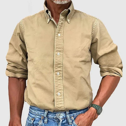 Stephen | Camicia Oxford Uomo Classica per Lavoro e Weekend