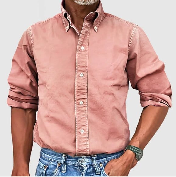 Stephen | Camicia Oxford Uomo Classica per Lavoro e Weekend