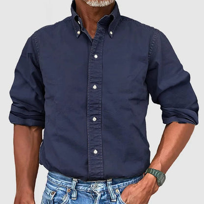 Stephen | Camicia Oxford Uomo Classica per Lavoro e Weekend