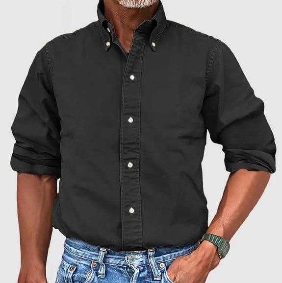 Stephen | Camicia Oxford Uomo Classica per Lavoro e Weekend