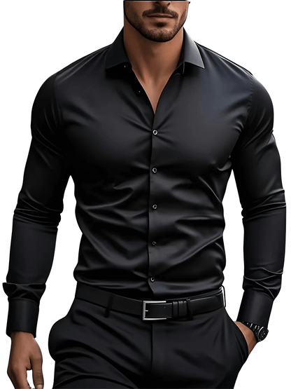 Aladár | Camicia Elegante con Bottoni e Taglio Moderno