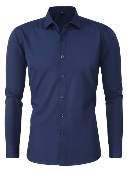 Aladár | Camicia Elegante con Bottoni e Taglio Moderno