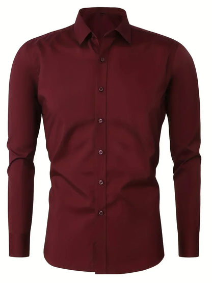 Aladár | Camicia Elegante con Bottoni e Taglio Moderno