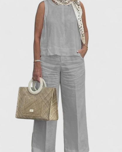 Alondra | Completo due pezzi casual con top e pantaloni