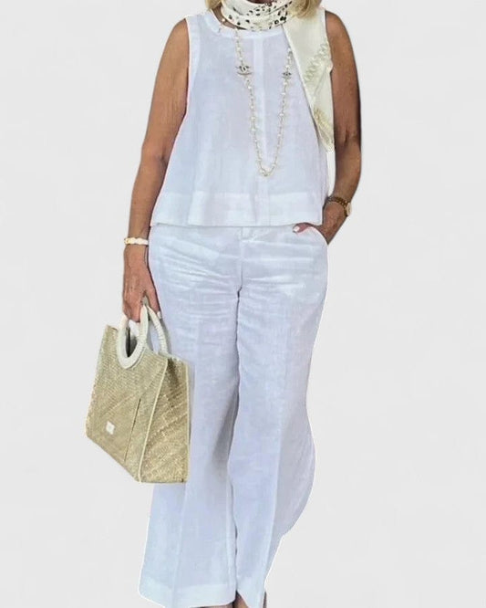 Alondra | Completo due pezzi casual con top e pantaloni