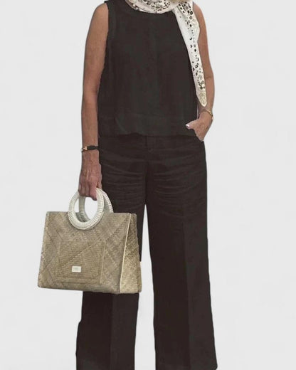 Alondra | Completo due pezzi casual con top e pantaloni