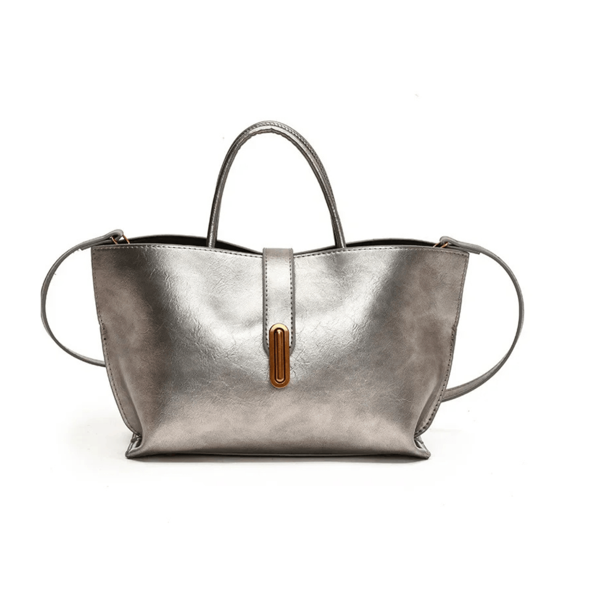 Borsa Tote Amalfi con Tracolla | Lucida, Capiente e da Lavoro