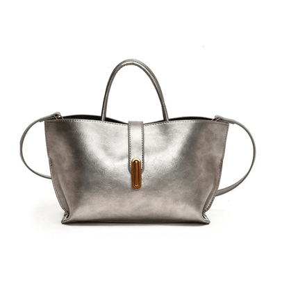 Borsa Tote Amalfi con Tracolla | Lucida, Capiente e da Lavoro