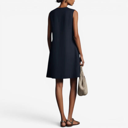 Alina | Abito Midi Casual Morbido dalla Linea ad A