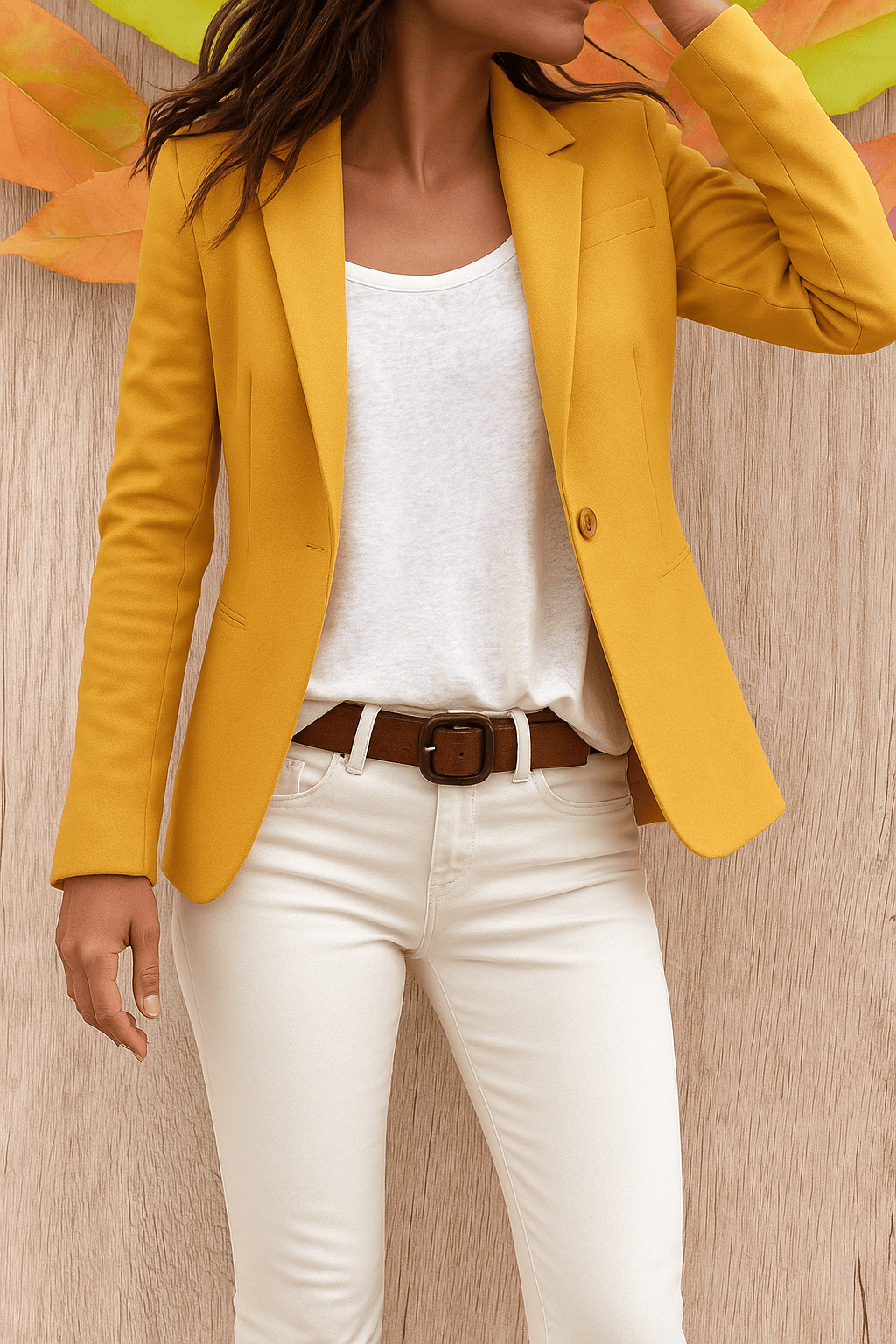 Blazer Donna Aderente e Strutturato per l’Ufficio, Formale