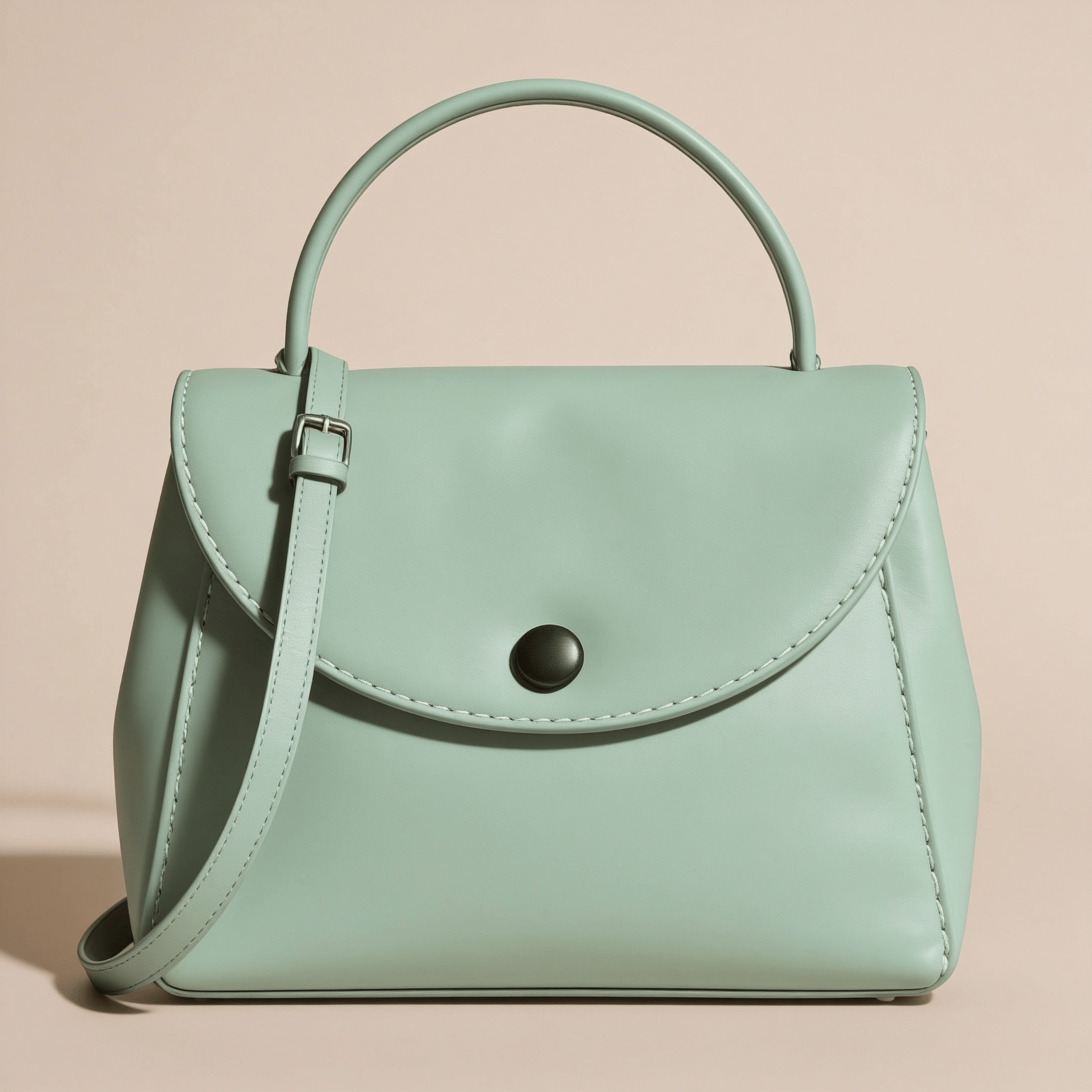 Borsa a Mano Savellini Aria Piccola Verde Menta
