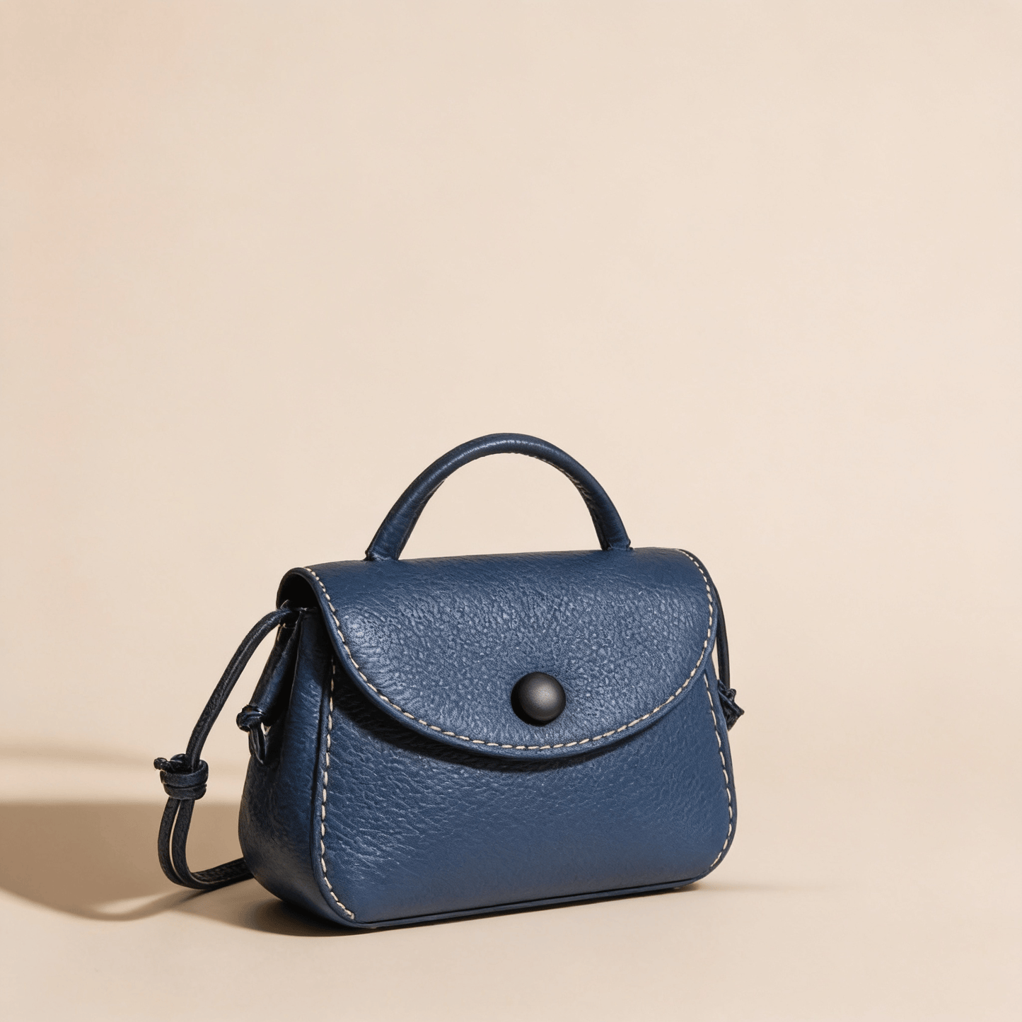 Borsa a Mano Savellini Aria Mini Azzurro Cielo