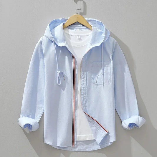 Camicia Uomo Estiva a Maniche Lunghe — vista frontale