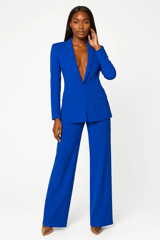 Completo Donna Blazer e Pantaloni da Ufficio — vista frontale