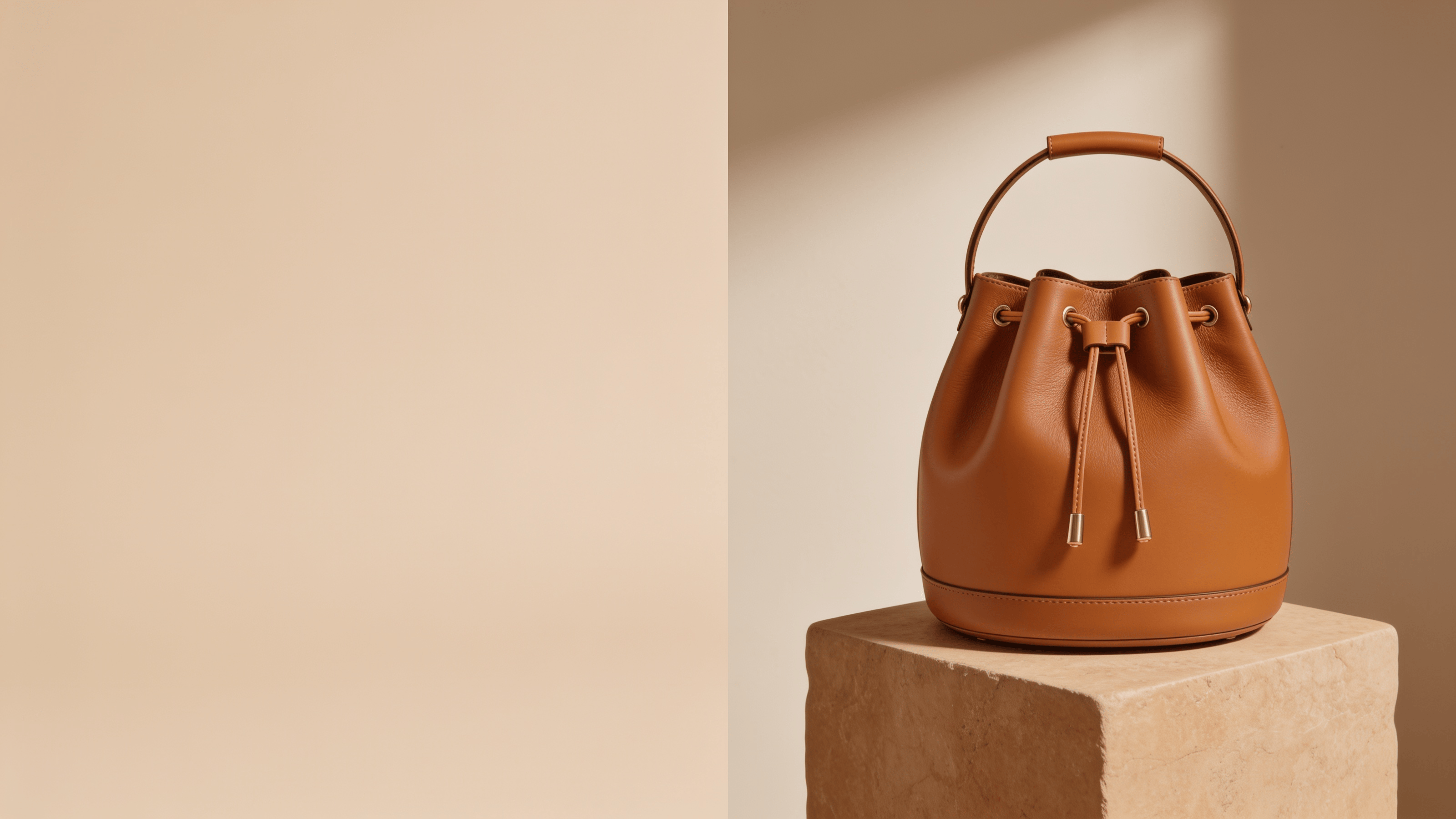 Borsa a secchiello Savellini Luna in ecopelle