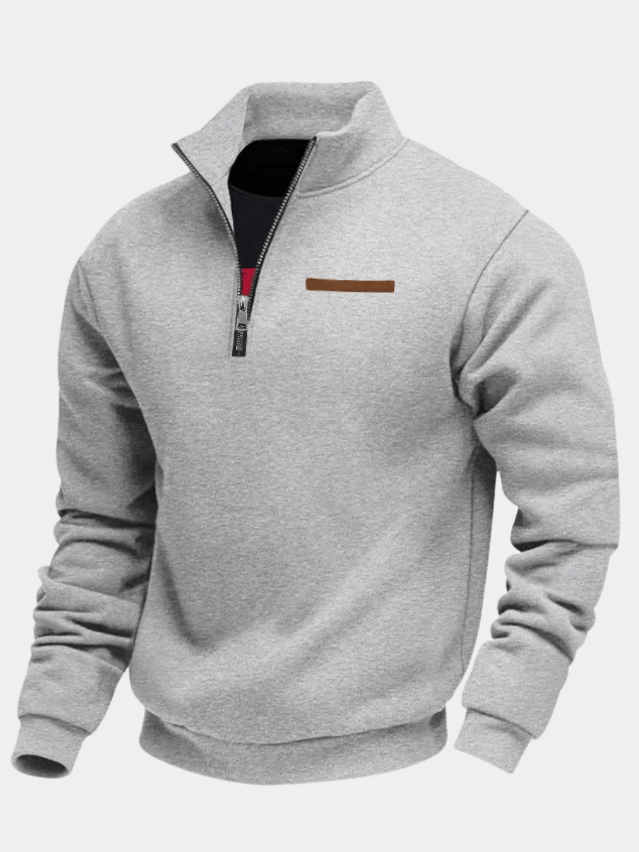 Peter | Felpa casual uomo in polar regular fit